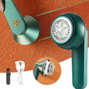 Removedor de Fiapos e Bolinhas Elétrico com Lâminas e Depósito – Ideal para Retirar Pelos e Bolinhas de Roupas