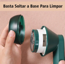 Removedor de Fiapos e Bolinhas Elétrico com Lâminas e Depósito – Ideal para Retirar Pelos e Bolinhas de Roupas