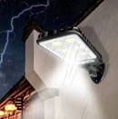 Luminária LED Solar  + Sensor de Movimento e Controle Remoto