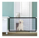 Tela Protetora de Segurança para Bebês e Pets – Grade Portátil para Portas e Escadas, Reutilizável, em Nylon Resistente