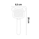 Escova Massageadora Suave para Pets – Limpeza Fácil e Toque Confortável