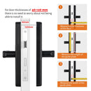 echadura Eletrônica Inteligente TUYA Wi-Fi com Biometria, Cartão, Senha e Chave – Compatível com Alexa