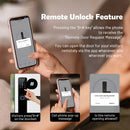 echadura Eletrônica Inteligente TUYA Wi-Fi com Biometria, Cartão, Senha e Chave – Compatível com Alexa