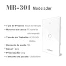 Interruptor Inteligente Wi-Fi 10A Coibeu – Compatível com Tuya, Alexa e Google Assistant, Sensor de Toque