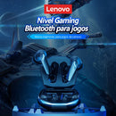 Fone Lenovo Gm2 Pro De Ouvido Gamer Music Bluetooth 5.3 Preto