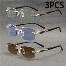 Óculos de Sol Fashion - Modelo Retangular Unissex