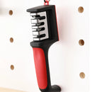 Afiador de Facas 3 em 1 com Base Antiderrapante – Portátil e Multifuncional