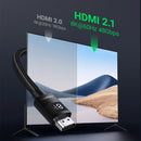Cabo HDMI 2.1 Ugreen de ultra alta velocidade 8K/60Hz 4K/120Hz para Xiaomi Mi Box PS5, cabo divisor HDMI Dolby Vision 48Gbps