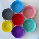 Cesto Assadeira de Silicone para Air Fryer – Forma Reutilizável para Fritadeira Elétrica