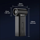 Mini Ventilador Turbo Booster W01 – 100.000 RPM, Jato de Ar Super Potente