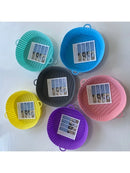 Cesto Assadeira de Silicone para Air Fryer – Forma Reutilizável para Fritadeira Elétrica